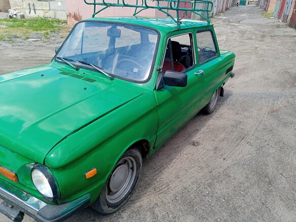 1983 ЗАЗ 968 М, зелёный, 99500 рублей
