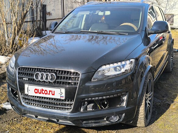 2008 Audi Q7 I (4L), синий, 950000 рублей - вид 2