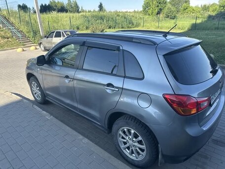 2014 Mitsubishi ASX I Рестайлинг, серый, 950000 рублей, вид 2