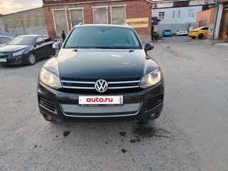 2011 Volkswagen Touareg II, чёрный, 1970000 рублей, вид 1