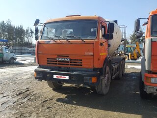 2008 КамАЗ Автобетоносмеситель, оранжевый, 1000000 рублей, вид 1