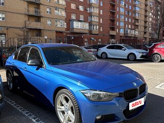 2018 BMW 3 серии 330i xDrive VI (F3x) Рестайлинг, синий, 3000000 рублей, вид 2
