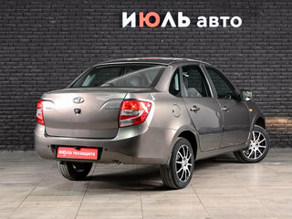 2015 Lada (ВАЗ) Granta I, коричневый, 470000 рублей, вид 4