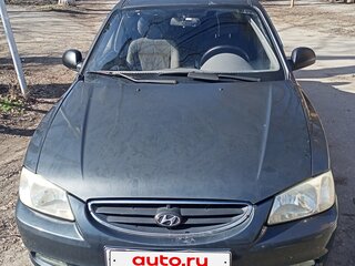 2008 Hyundai Accent ТагАЗ II, серый, 410000 рублей, вид 3