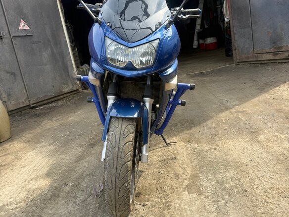 2007 Kawasaki ER-6F (Ninja 650R), синий, 380000 рублей - вид 1