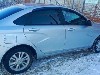 2016 Lada (ВАЗ) Vesta I, серебристый, 530000 рублей, вид 2