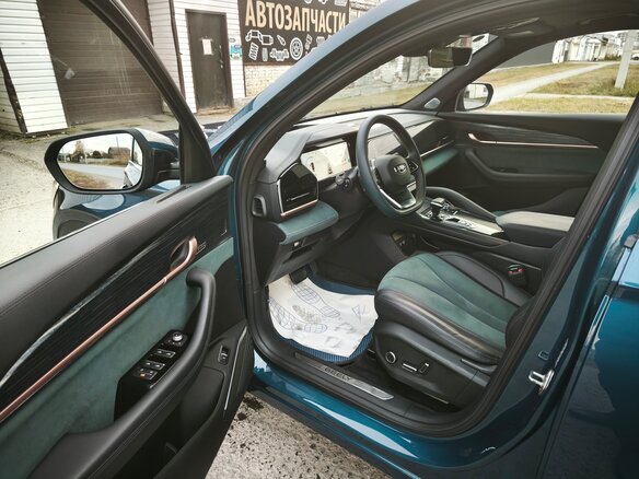 2023 Geely Monjaro (Xingyue L) I, зелёный, 3850000 рублей - вид 8