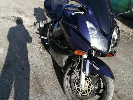 2004 Honda VFR 800, синий, 350000 рублей, вид 2