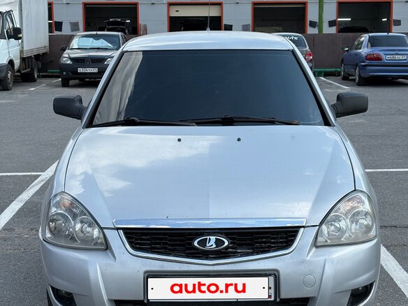 2008 Lada (ВАЗ) Priora I, серебристый, 165000 рублей - вид 1