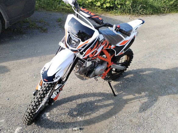 2025 Kayo Basic TT140EM, белый, 90000 рублей - вид 5