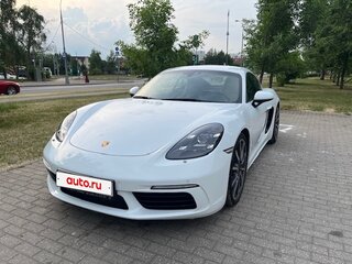 2016 Porsche Cayman III 718 (982), белый, 7600000 рублей, вид 2