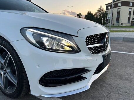 2017 Mercedes-Benz C-Класс 180 9G-TRONIC IV (W205), белый, 1751000 рублей, вид 3