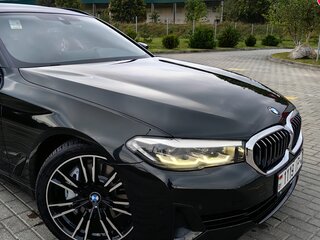 2020 BMW 5 серии 530d VII (G30/G31/G38) Рестайлинг, чёрный, 3500000 рублей, вид 3
