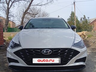 2021 Hyundai Sonata VIII (DN8), белый, 2700000 рублей, вид 2