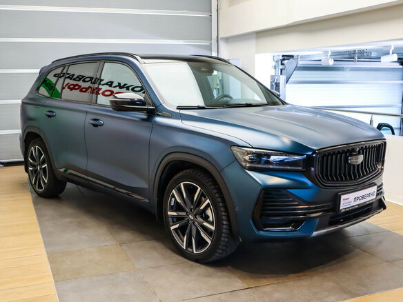 2023 Geely Monjaro I, синий, 3184000 рублей - вид 2
