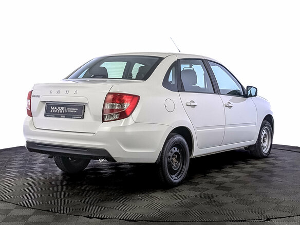 2024 Lada (ВАЗ) Granta I Рестайлинг, белый, 640000 рублей - вид 4