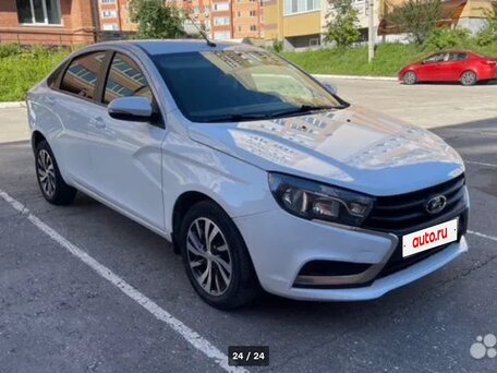 2020 Lada (ВАЗ) Vesta I, белый, 664000 рублей, вид 4