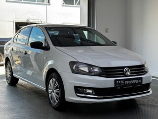 2019 Volkswagen Polo V Рестайлинг, белый, 905000 рублей, вид 3