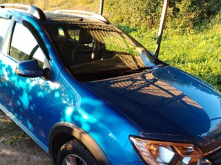 2019 Renault Sandero Stepway II Рестайлинг, синий, 1319000 рублей, вид 3