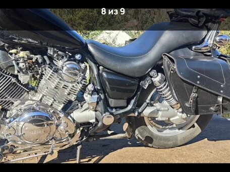 1995 Yamaha XV750 Virago, чёрный, 250000 рублей, вид 3