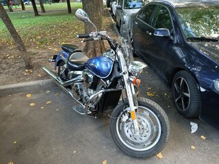 2007 Honda VTX 1300, синий, 500000 рублей, вид 1