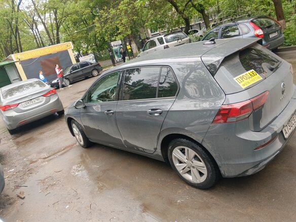 2020 Volkswagen Golf VIII, серый, 1699000 рублей - вид 28