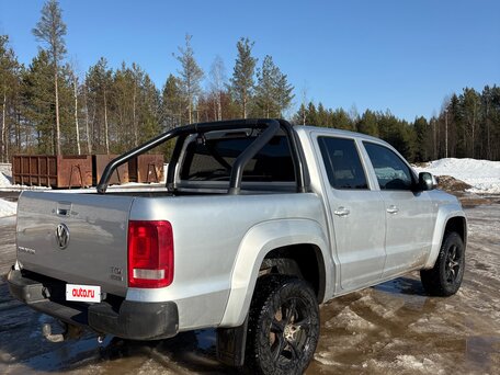 2012 Volkswagen Amarok, серебристый, 1650000 рублей, вид 4
