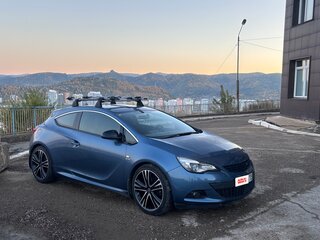 2013 Opel Astra GTC J Рестайлинг, голубой, 999999 рублей, вид 3