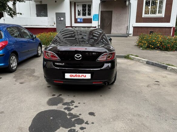 2009 Mazda 6 II (GH) Рестайлинг, фиолетовый, 840000 рублей - вид 3