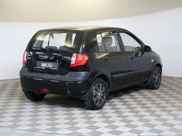 2006 Hyundai Getz I Рестайлинг, чёрный - вид 4
