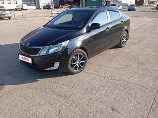 2012 Kia Rio 4-speed III, чёрный, 740000 рублей, вид 1