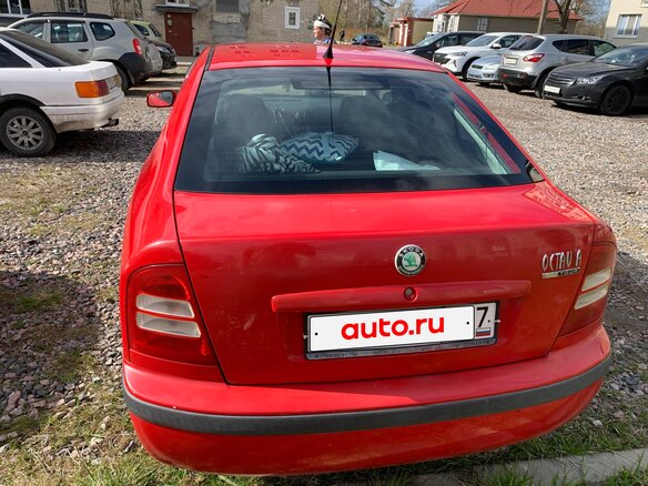 2008 Skoda Octavia I (A4) Рестайлинг, красный, 350000 рублей - вид 2