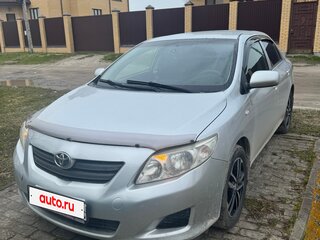 2008 Toyota Corolla X (E140, E150), серебристый, 720000 рублей, вид 1