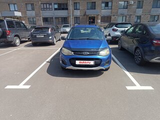 2018 Lada (ВАЗ) Kalina Cross II, синий, 435000 рублей, вид 1