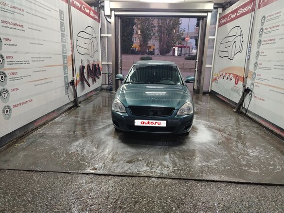2008 Lada (ВАЗ) Priora I, серый, 170000 рублей - вид 1