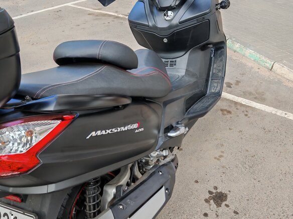 2014 Sym Maxsym 600, чёрный, 400000 рублей - вид 7