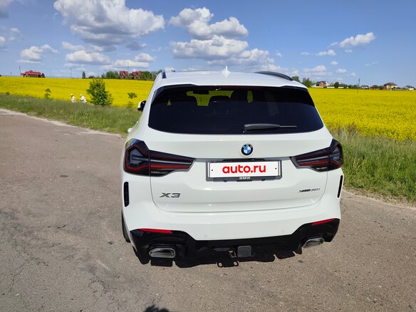 2022 BMW X3 30i xDrive III (G01) Рестайлинг, белый, 3550000 рублей - вид 8