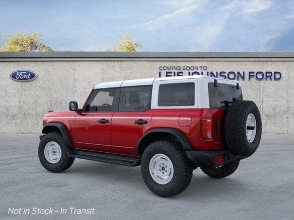 2026 Ford Bronco VI, красный - вид 4