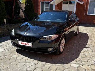 2013 BMW 5 серии 520i VI (F10/F11/F07), чёрный, 1770000 рублей, вид 1