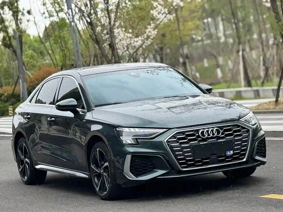 2021 Audi A3 35 TFSI Long IV (8Y), зелёный - вид 2