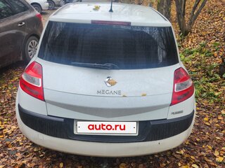2008 Renault Megane II Рестайлинг, белый, 350000 рублей, вид 3