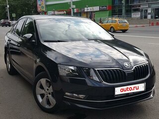 2018 Skoda Octavia III (A7) Рестайлинг, чёрный, 1960000 рублей, вид 1