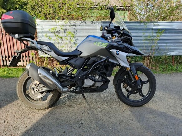 2020 BMW G 310 GS, синий, 450000 рублей - вид 4