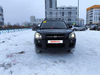 2007 Hyundai Tucson I, чёрный, 860000 рублей, вид 1