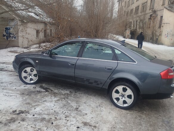 2002 Audi A6 II (C5) Рестайлинг, серый, 680000 рублей - вид 9