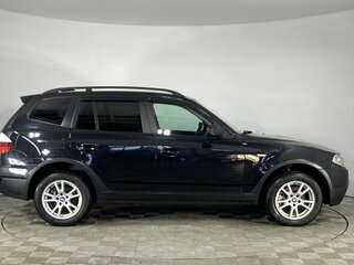 2007 BMW X3 25i I (E83) Рестайлинг, чёрный, 1150000 рублей, вид 4
