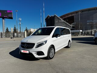 2021 Mercedes-Benz V-Класс Long 300 d длинный III (W447) Рестайлинг, белый, 7200000 рублей, вид 3