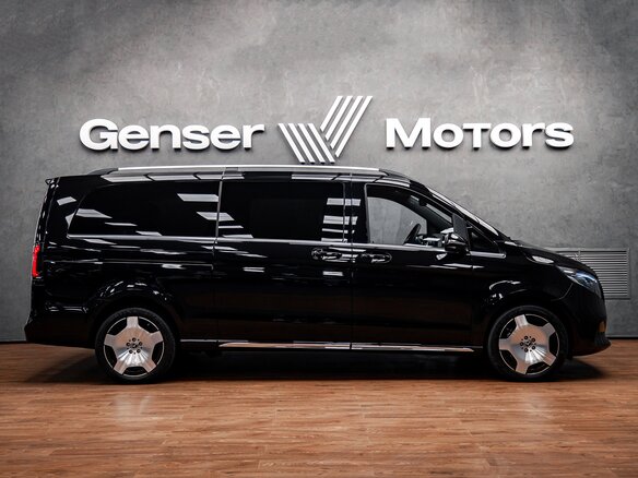 2026 Mercedes-Benz V-Класс Extra Long 300 d экстра длинный III (W447) Рестайлинг 2, чёрный, 14500000 рублей - вид 4