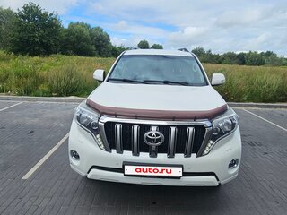 2014 Toyota Land Cruiser Prado 150 Series Рестайлинг 1, белый, 2800000 рублей, вид 1
