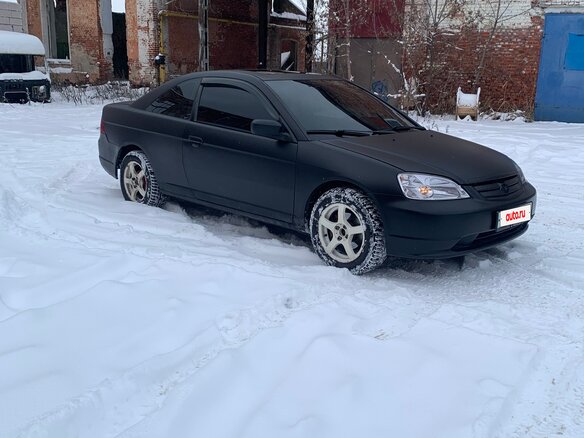 2003 Honda Civic VII Рестайлинг, чёрный, 400000 рублей - вид 18
